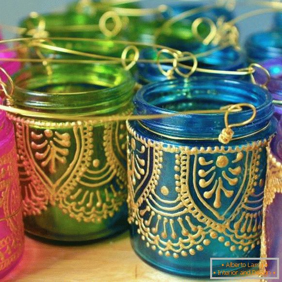 chandeliers faits à la maison à la marocaine