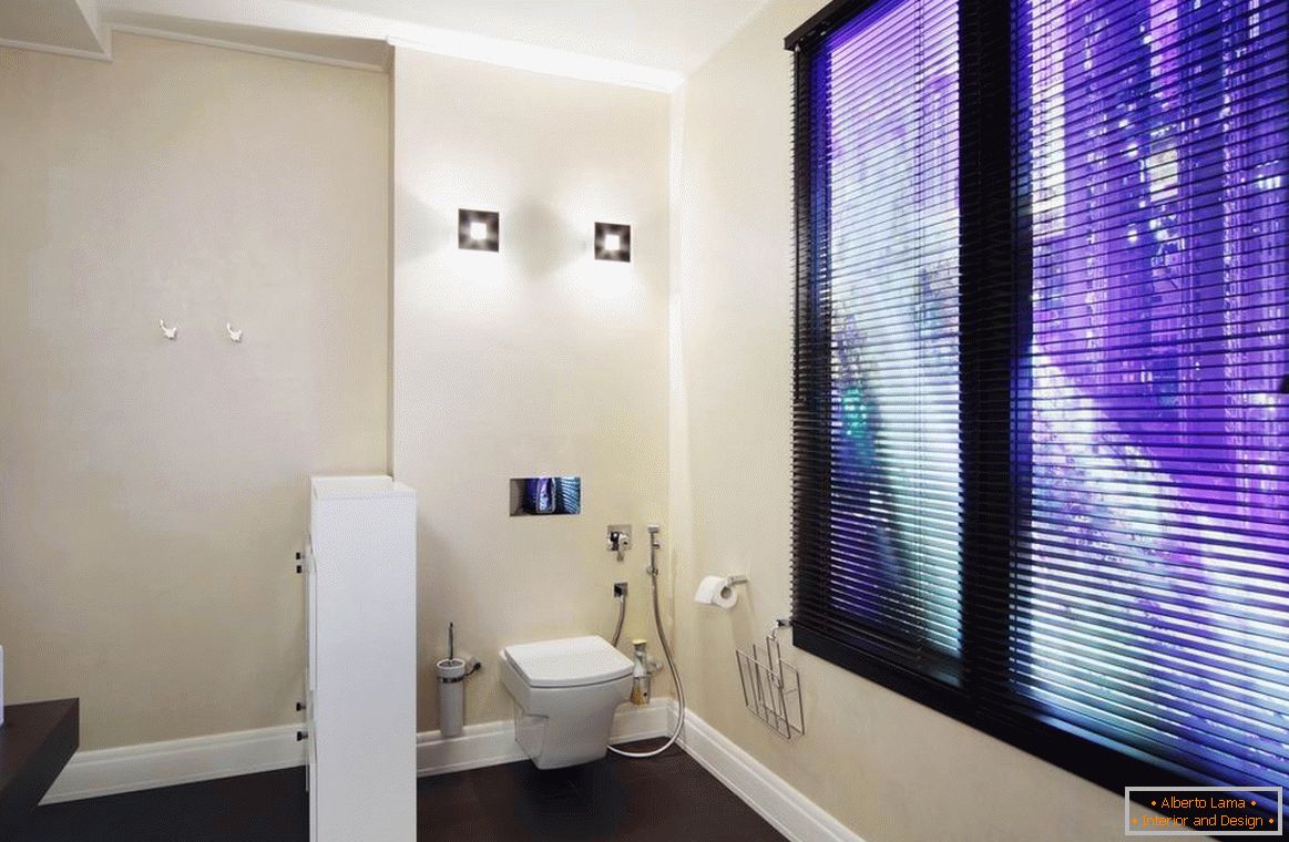 Fenêtre virtuelle в туалете