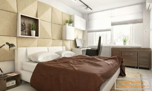 intérieurs de chambre dans différents styles