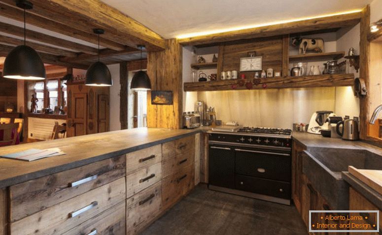 Intérieur de style chalet - 77 photos des meilleures idées