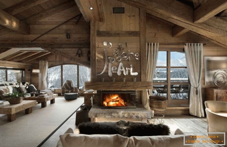 Intérieur de style chalet - 77 photos des meilleures idées