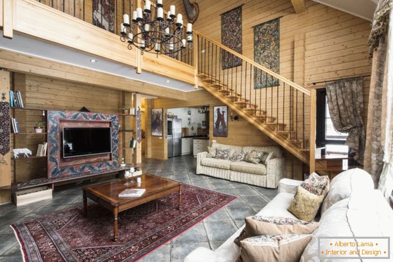 Intérieur de style chalet - 77 photos des meilleures idées