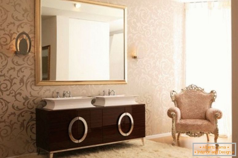 moderne-classique-mobilier-salle de bain-intérieur