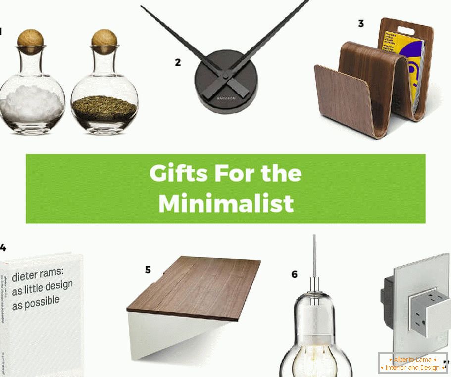 Idées intéressantes de cadeaux dans le style du minimalisme