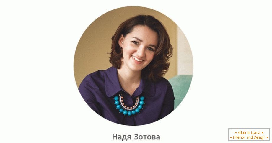 Designer Nadya Zotova
