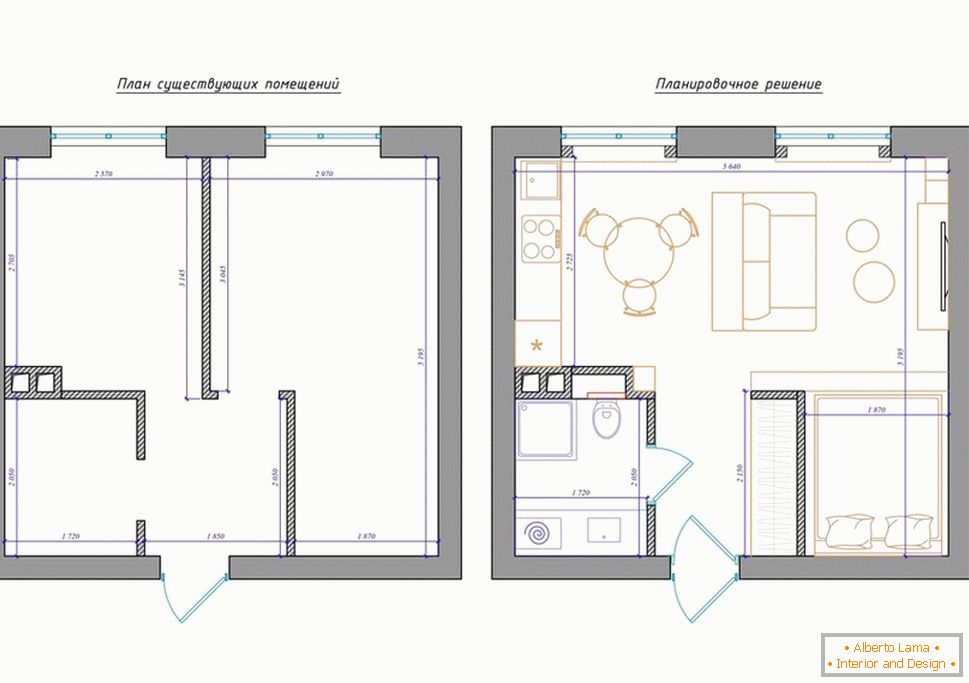 L'aménagement d'un petit appartement