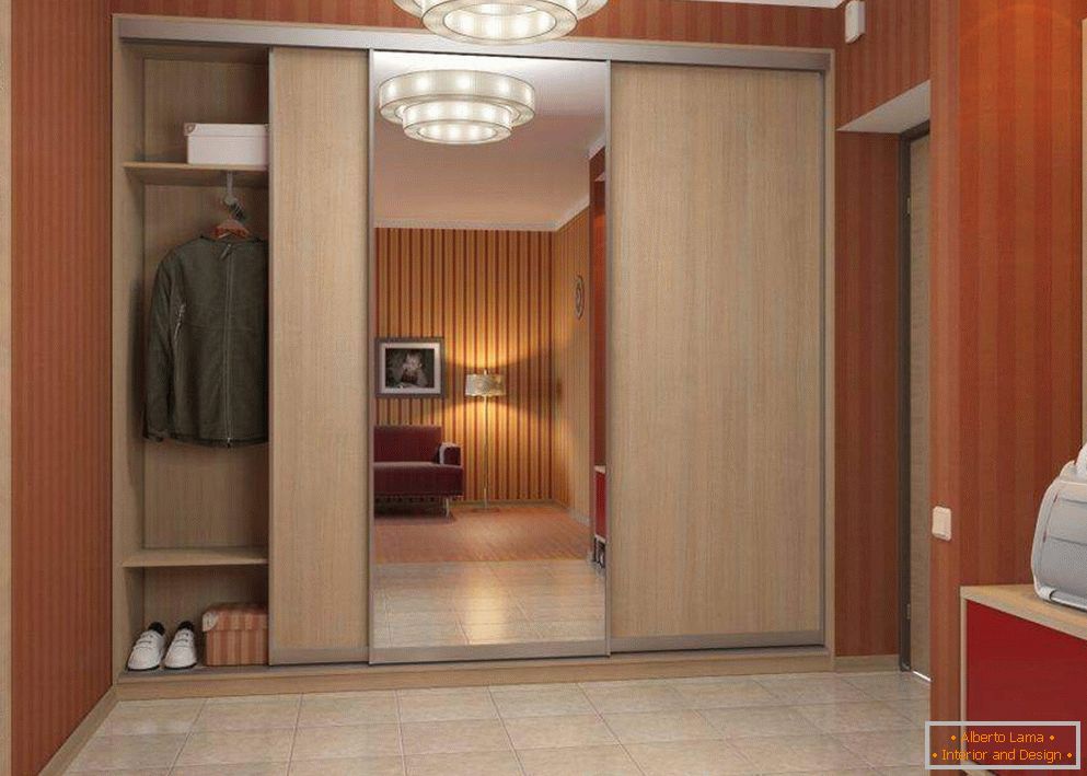 Conception du couloir avec armoire intégrée 2016
