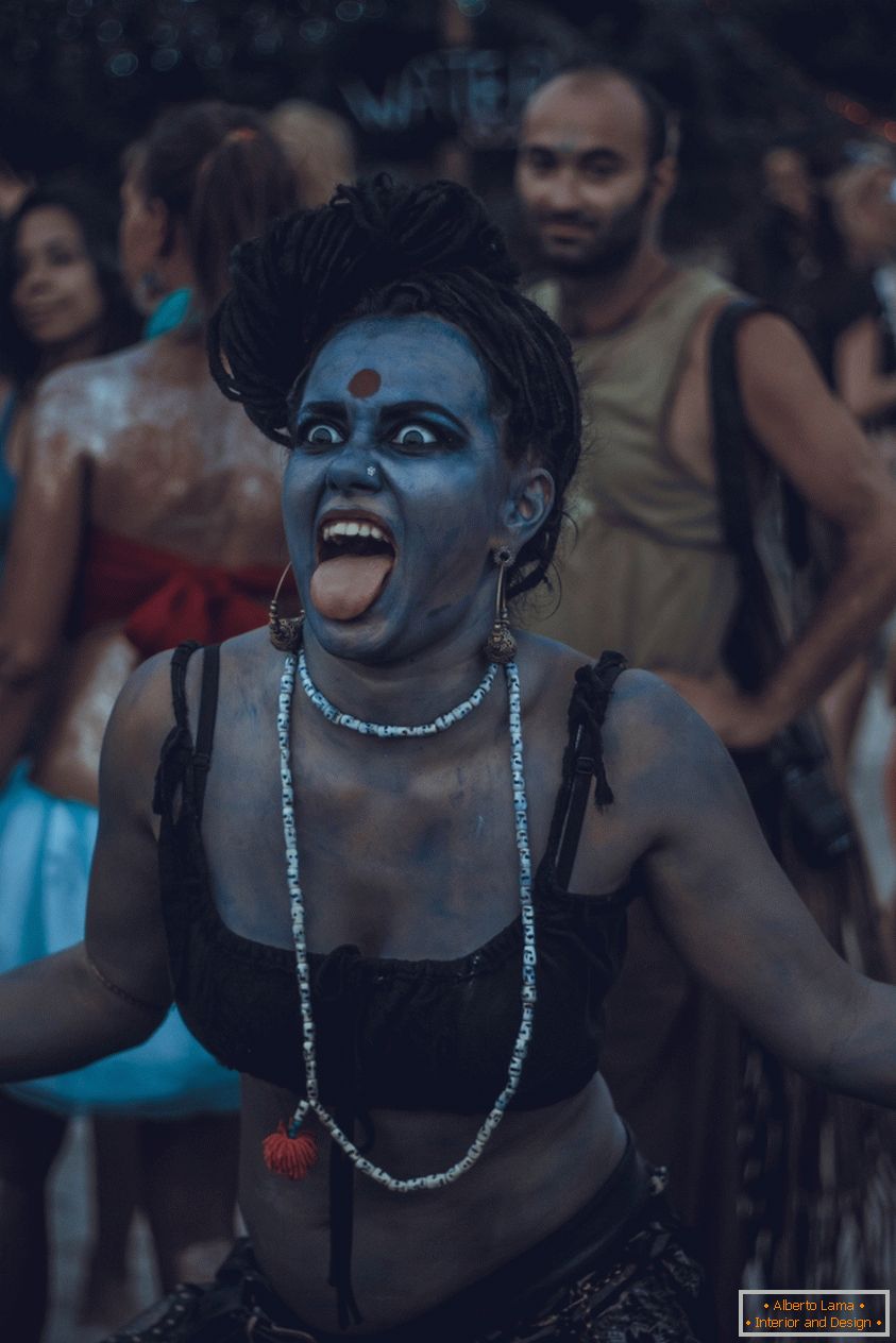 Mère Kali au Carnaval