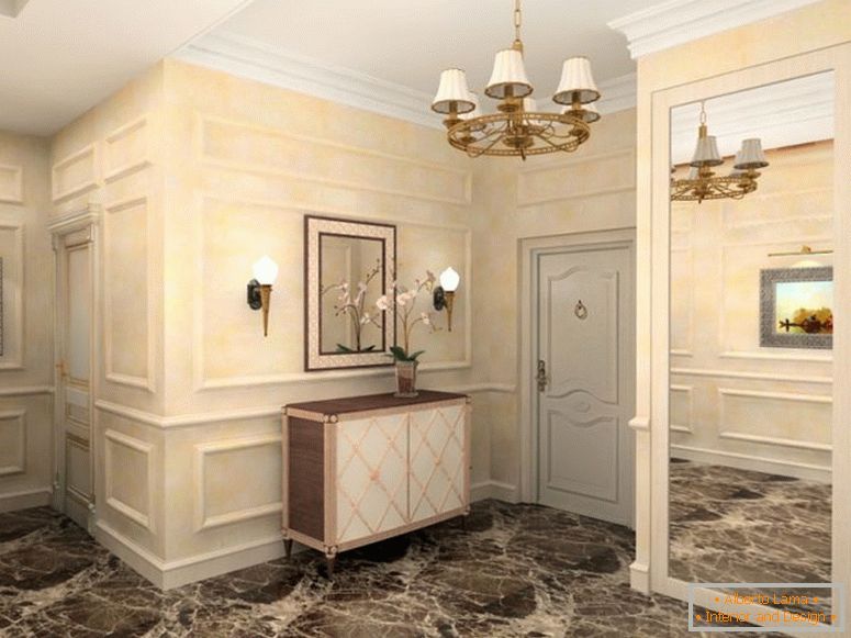 appartements design classiques avec marbre