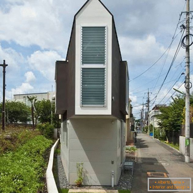 Maison d'une forme étrange de Mizuishi Architects Atelier - фото 2