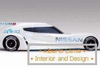 Concept de voiture électrique de course ZEOD RC de Nissan