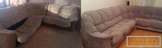 Retrait des meubles rembourrés avant et après, photo 17