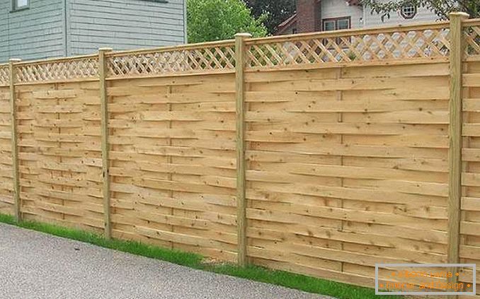 options de clôture pour une maison privée