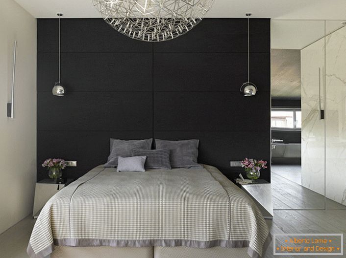 La couleur noire et blanche se termine - une option polyvalente pour le style loft.