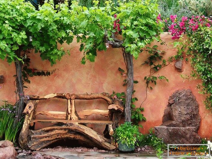 Aménagement paysager du jardin dans un style champêtre confortable (52 photos)