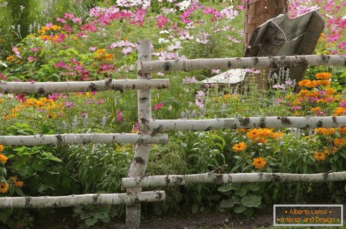 Aménagement paysager du jardin dans un style champêtre confortable (52 photos)