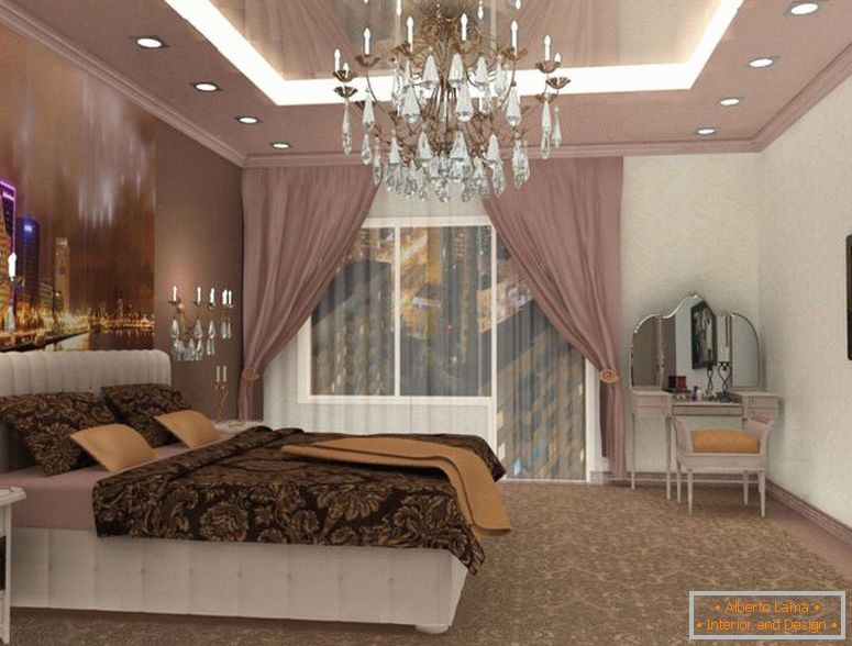 design luxueux pour chambre spacieuse