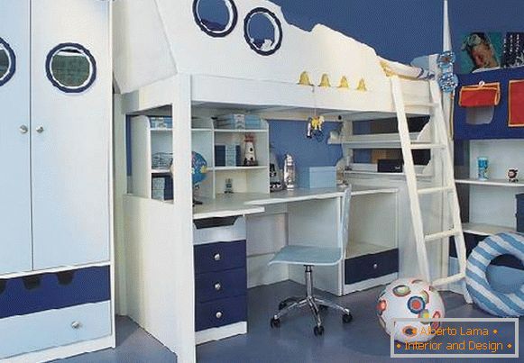 mobilier pour une chambre d'enfants pour un garçon, photo 15