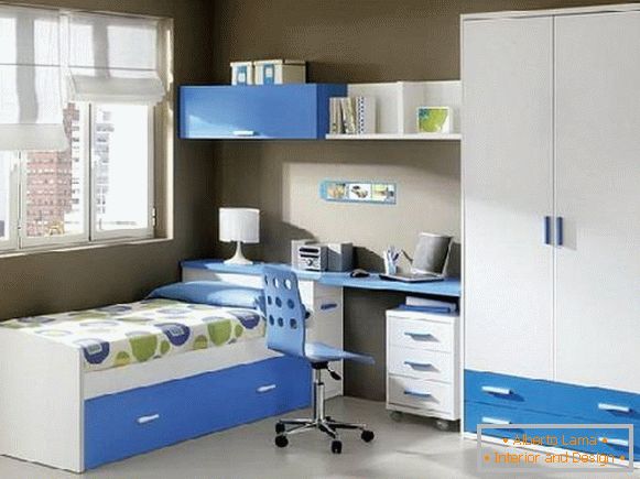mobilier modulaire pour une chambre d'enfants pour un garçon, photo 2