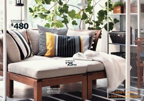 Catalogue de meubles de balcon élégant IKEA 2015