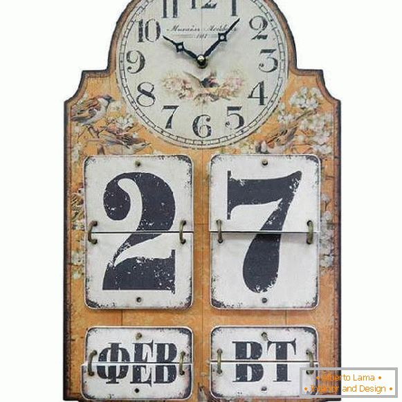 horloge avec calendrier mural, photo 23
