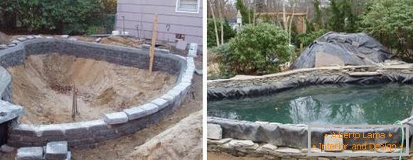 Comment construire un bassin dans le pays avec leurs propres mains - projets de piscines avec photos