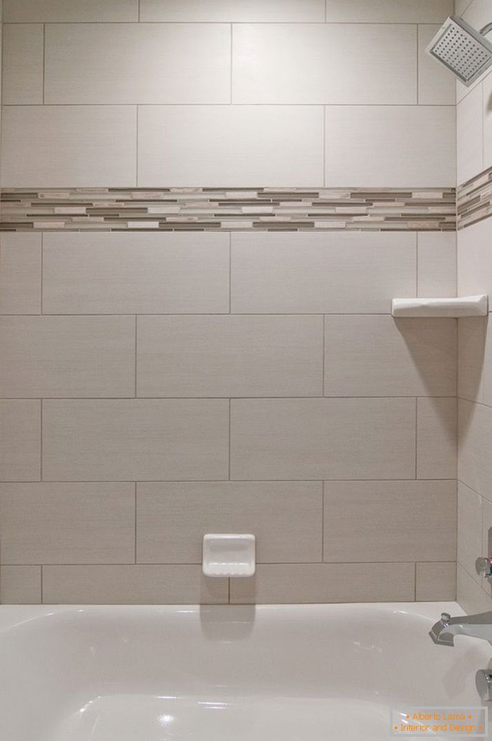 simple-bain-décoration-idée-beige-grand-métro-salle-de-bain-carrelage-mince-long-mosaïque-carrelage-salle-de-bain-mur-salle de bain-mur-carrelage-mosaïque-carrelage-garniture-mosaïque- mur-garniture-mosaïque-salle de bain