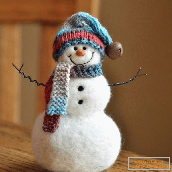 bonhomme de neige à la main, photo 29