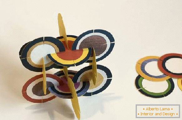 Artisanat de papier avec des modèles de modèles de mains propres, photo 17