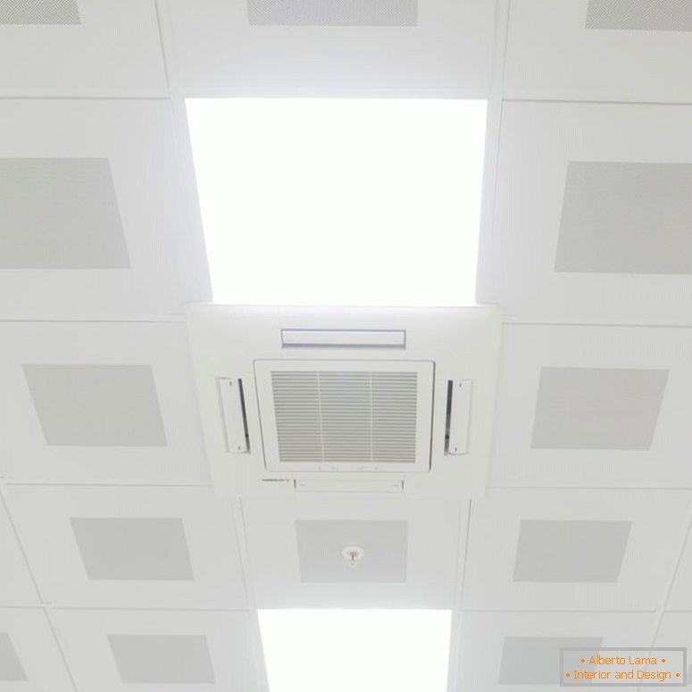 Plafonds suspendus dans la salle de bain - 130 idées photo