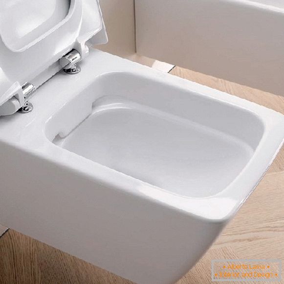 dimensions de l'installation pour une toilette suspendue, photo 13