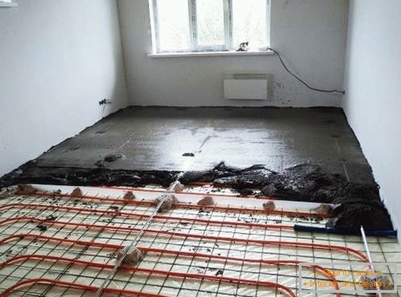 Comment faire un plancher chaud dans une maison privée, photo 25
