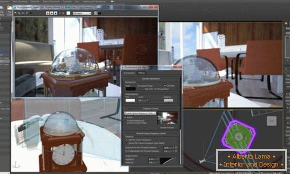 Design d'intérieur dans Autodesk 3D MAX