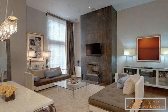 Comment mettre des meubles dans le salon par Feng Shui - conseils avec photos