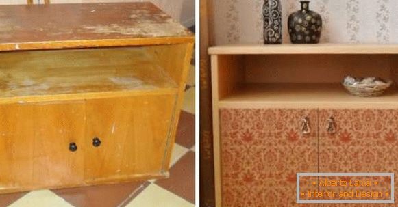 Comment refaire une vieille table de nuit avec une nouvelle peinture