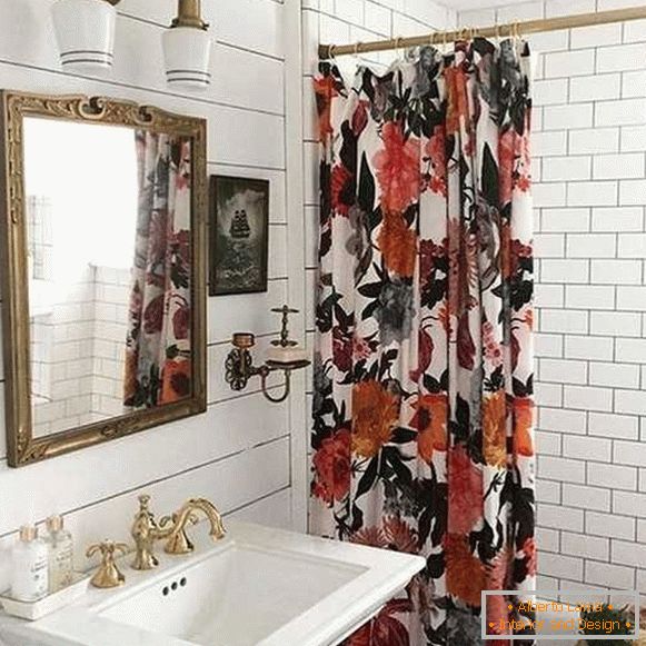 rideau pour tissu de salle de bain, photo 6