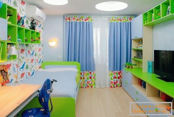 tissus pour rideaux dans une chambre d'enfants, photo 13