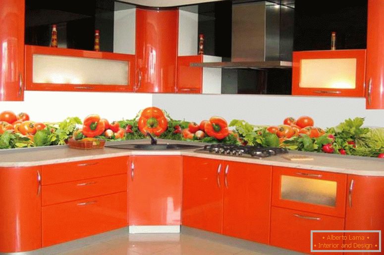 Skinali pour la cuisine: idées de photos, décoration,