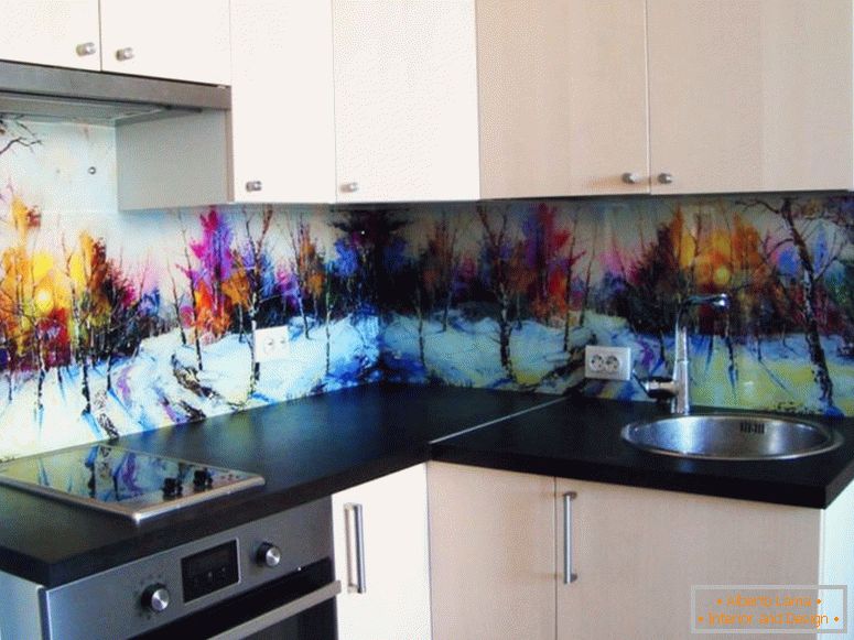 Skinali pour la cuisine: idées de photos, décoration,