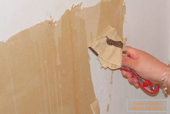 Enlever le papier peint des murs