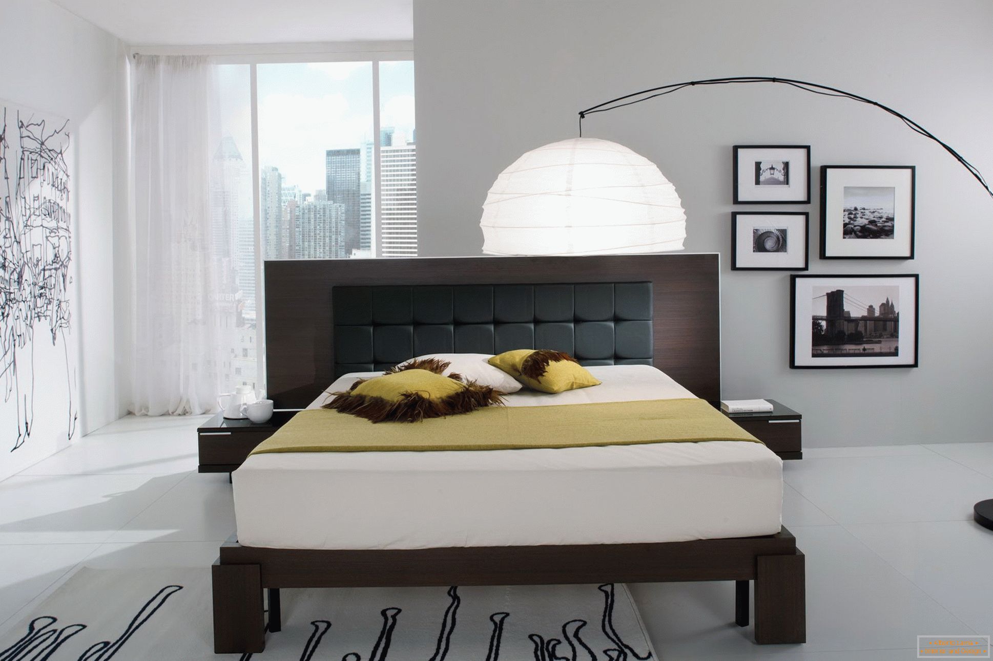 Chambre à coucher de style Art Nouveau