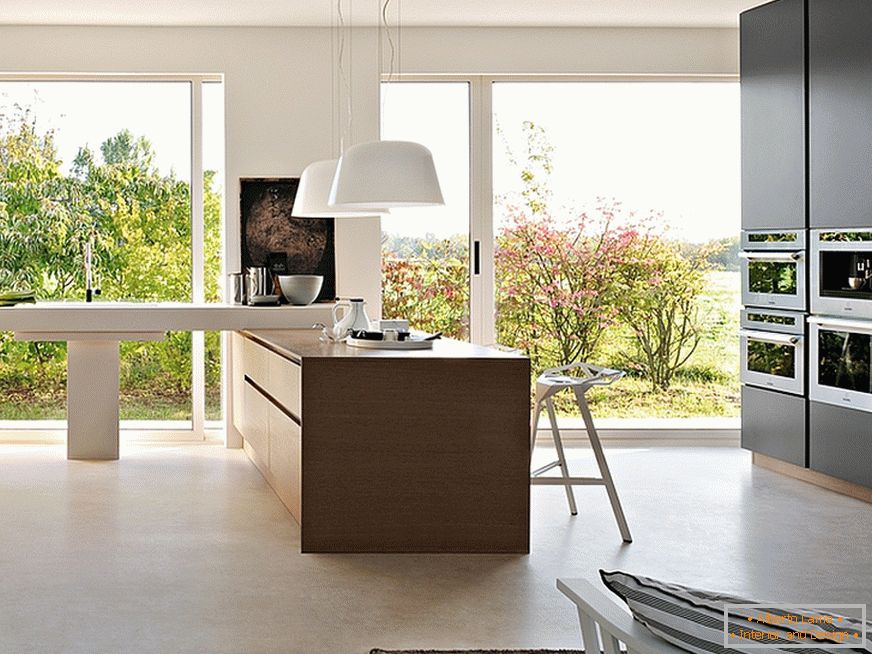 Gamme Kitchen Design Integra par Pedini