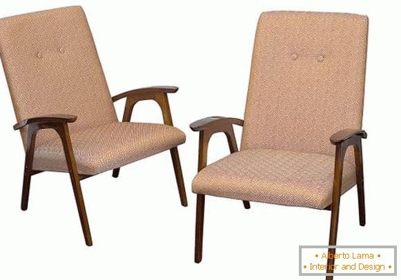 Fauteuils soviétiques de la période 50-70-ies