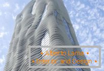 Современная архитектура: Самый красивый небоскрёб - Chicago gratte-ciel Aqua