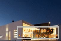 Architecture moderne: une sorte de bâtiment résidentiel à Chypre