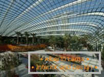 Architecture moderne: jardins d'hiver à Singapour - un miracle étonnant du monde