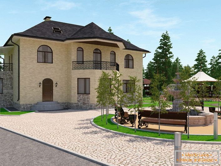 Design de maison moderne: l'essentiel est de maintenir et de