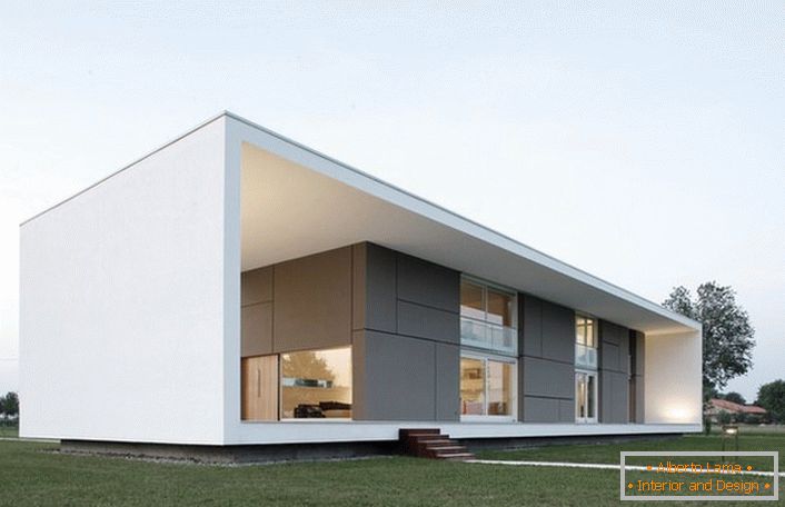 Design de maison moderne: l'essentiel est de maintenir et de