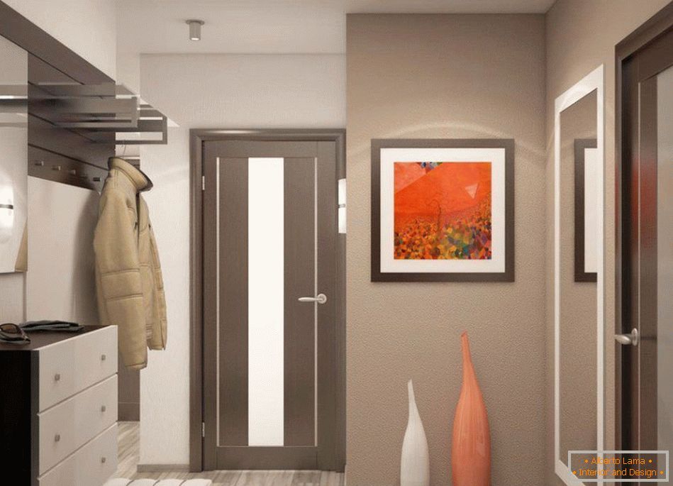 Design moderne du couloir