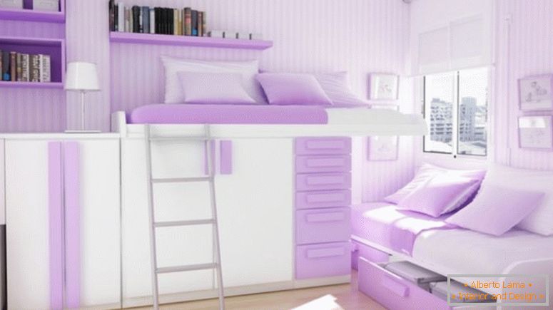 petit-blanc-violet-moderne-minimaliste-incroyable-teenage-chambres-design-minimaliste-design